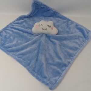 George Cloud Lovey Baby Security Blanket Sleeping Smiling Rare